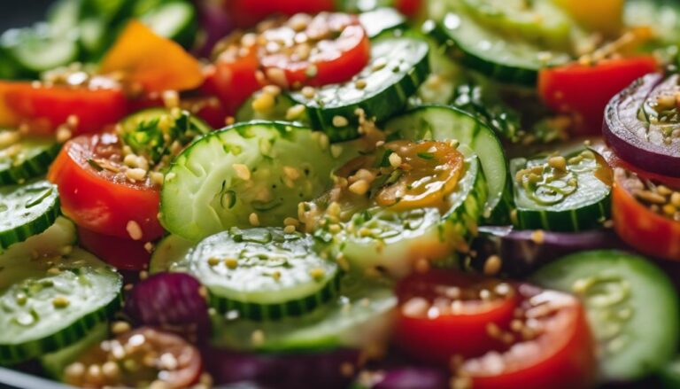 Salad Sous Vide Cucumber and Tomato Salad for Mesomorphs