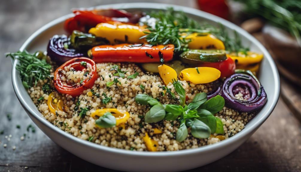 sous vide veggie bowl