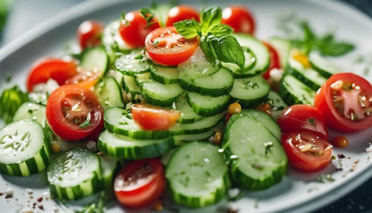 Salad Sous Vide Cucumber and Tomato Salad for the Best Life Diet