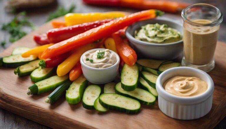 Snack Sous Vide Veggie Sticks With Hummus for the Supercarb Diet