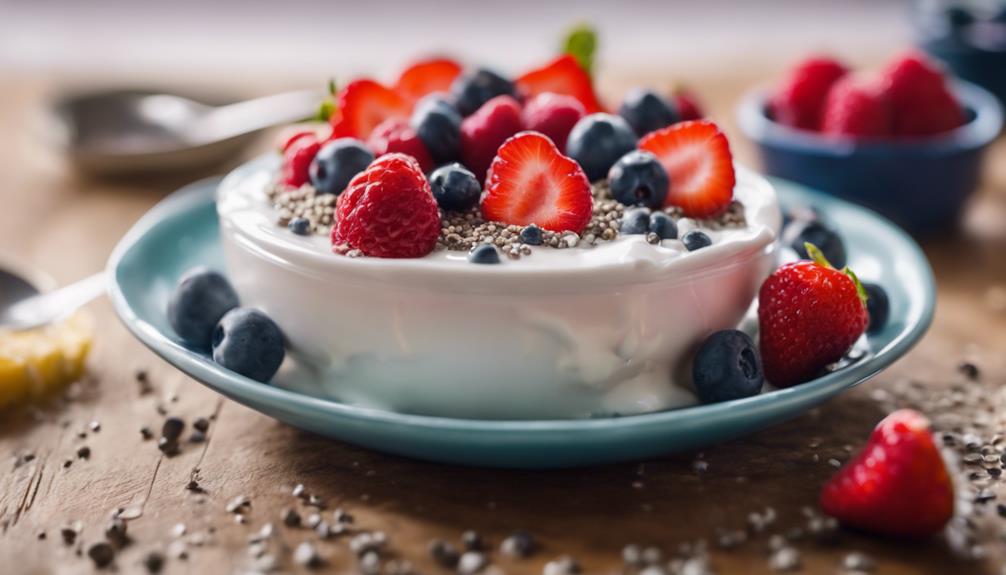 sous vide yogurt breakfast