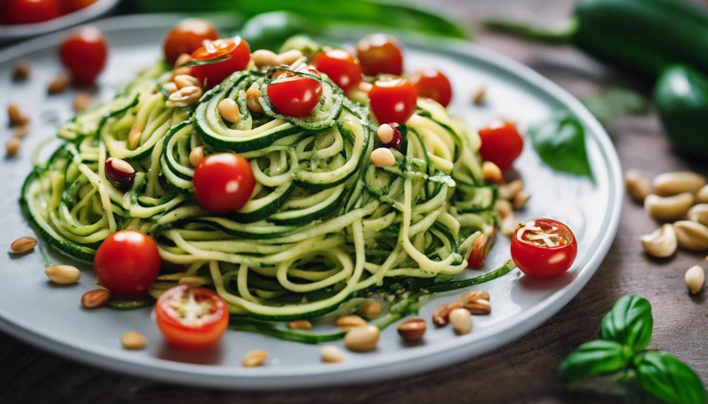 spiralized zucchini recipe ideas