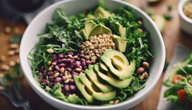 Salad Sous Vide Mixed Greens With Avocado and Barley for the Supercarb Diet