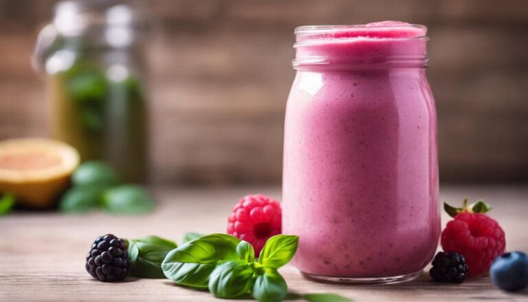 Drink Sous Vide Berry and Basil Smoothie for the SuperCarb Diet