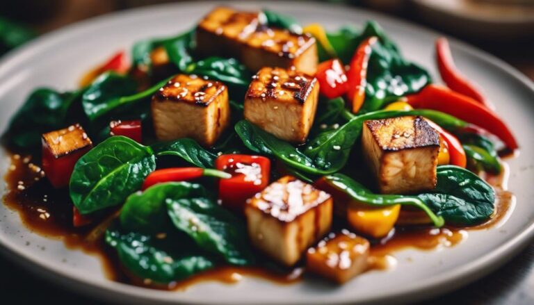 Sous Vide Tofu and Spinach Stir-Fry: A Healthy TB12 Dinner