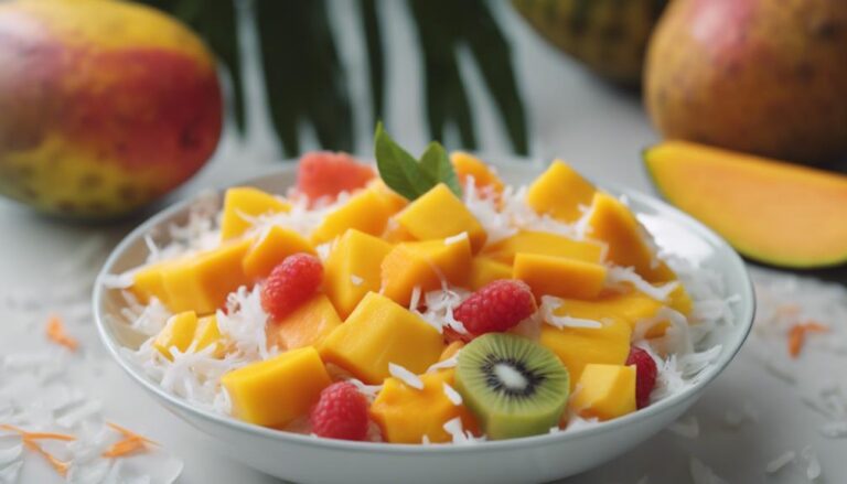 Sous Vide Tropical Fruit Salad With Coconut Milk: a Delightful Dessert