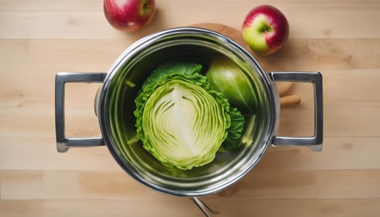 Sous Vide Cabbage and Apple Cinnamon Soup for the Cabbage Soup Diet