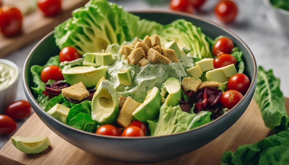 vegan caesar salad recipe