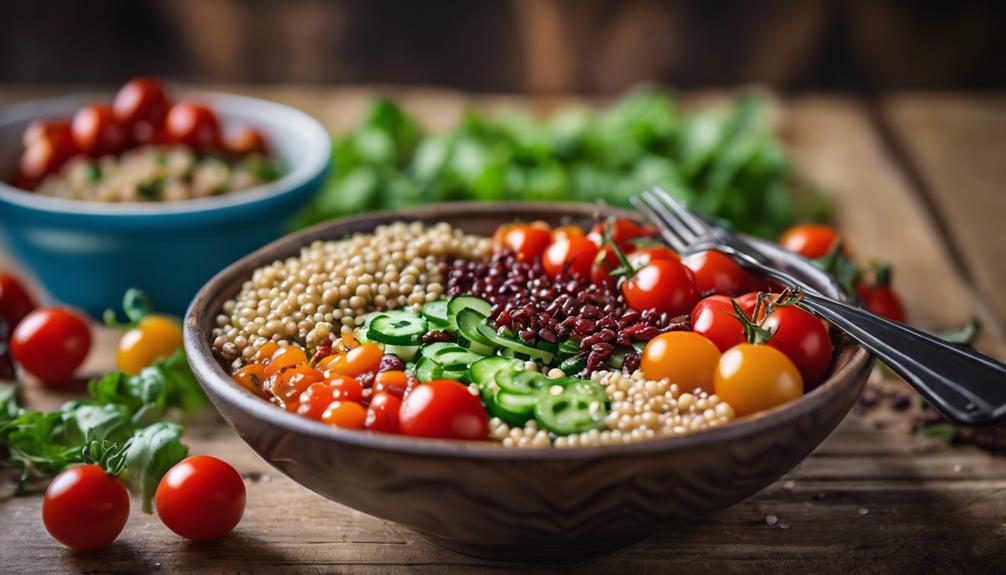 vegan protein packed lunch option