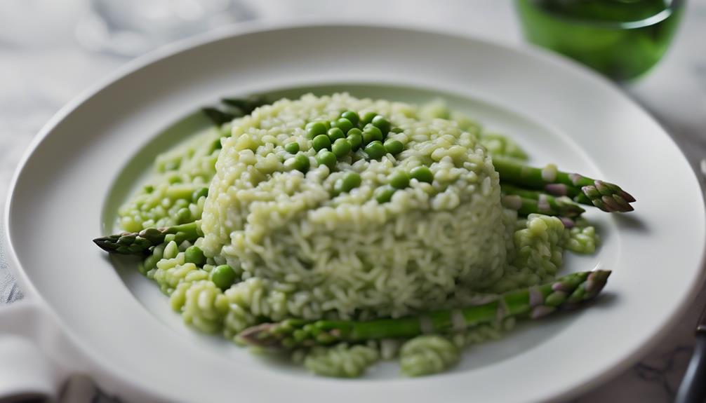 vibrant green risotto recipe