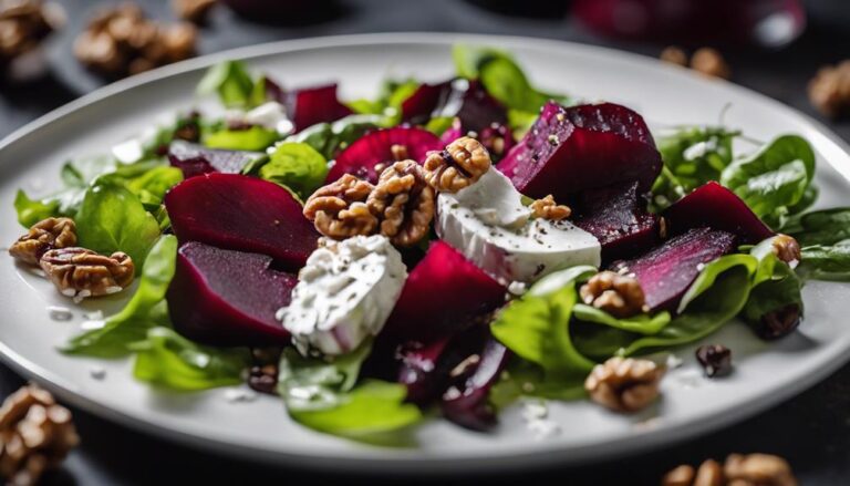 Salad Sous Vide Roasted Beet and Walnut Salad for the Nourish and Glow Diet