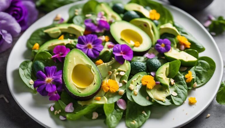 Sous Vide Green Avocado and Spinach Breakfast Salad for the 7-Day Color Diet