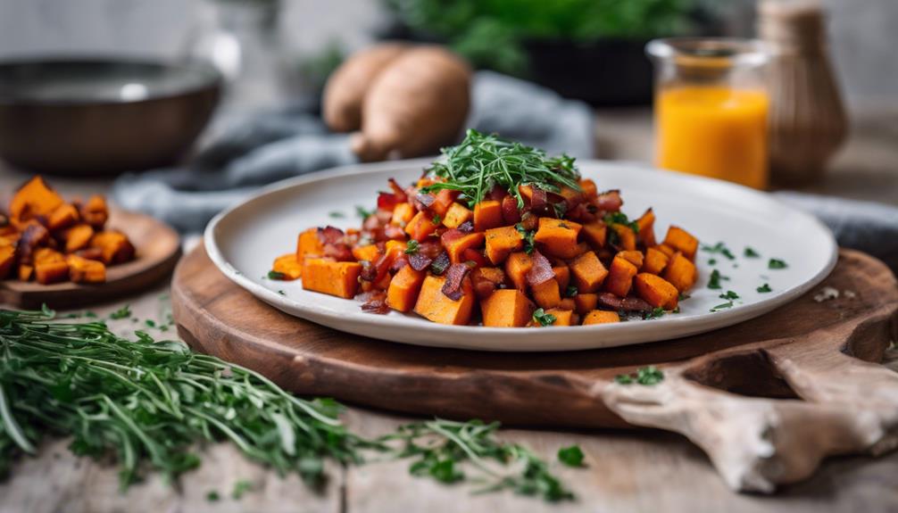 wholesome breakfast with aip compliant ingredients