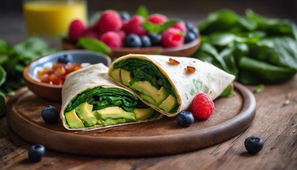 wholesome breakfast wrap recipes