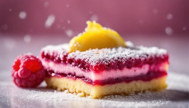 Sous Vide Lemon and Raspberry Bars: A Zesty TB12 Dessert