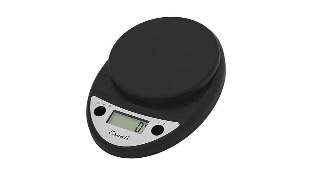 accurate black digital scale