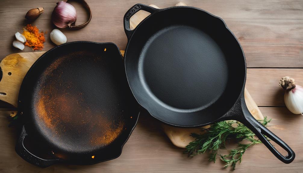 cast iron skillet selection