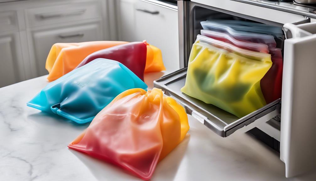 choosing reusable silicone bags