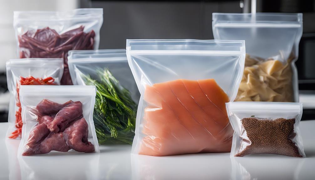 choosing sous vide bags