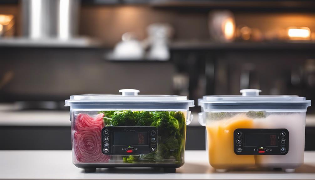 choosing sous vide containers