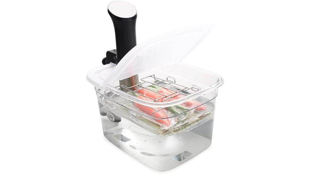 convenient sous vide container