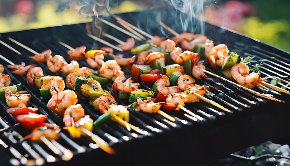 creative shrimp skewer recipes