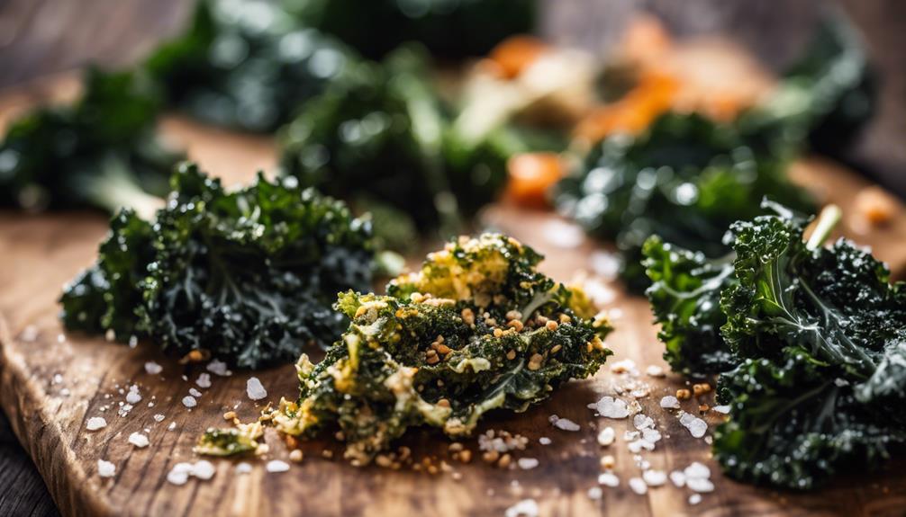 crunchy kale chip flavors