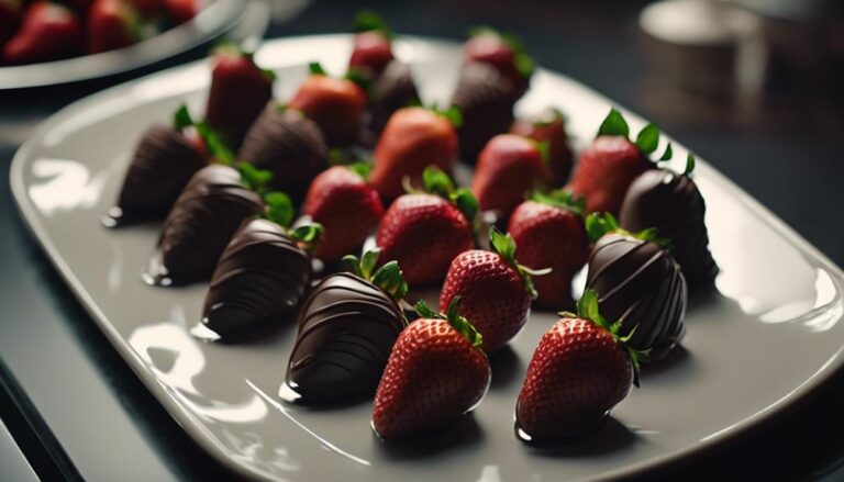 Sous Vide Dark Chocolate Dipped Strawberries for The Biggest Loser Diet Dessert