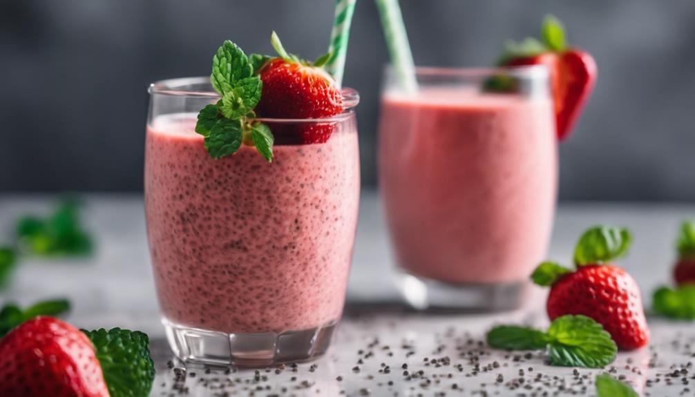 delicious and healthy smoothies