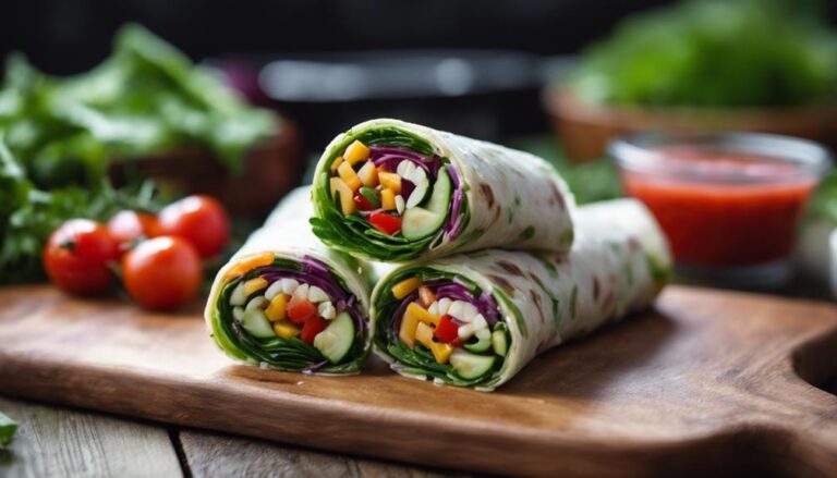 Lunch Break Bliss: SlimFast and Sous Vide Grilled Vegetable Wrap