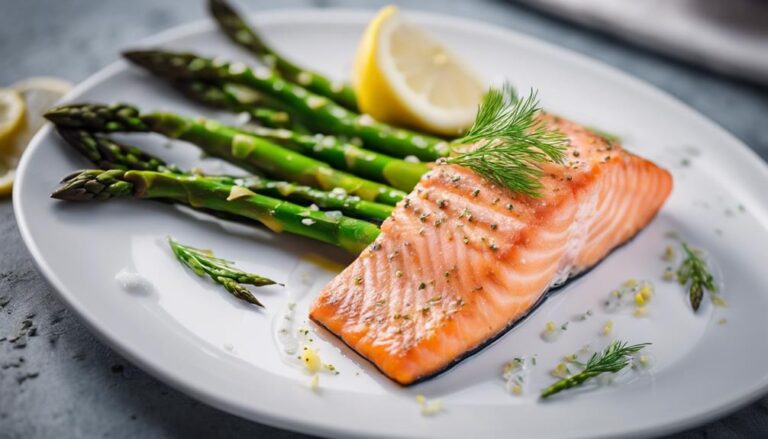 Sous Vide Salmon With Asparagus: a Gourmet 5 Factor Diet Dinner