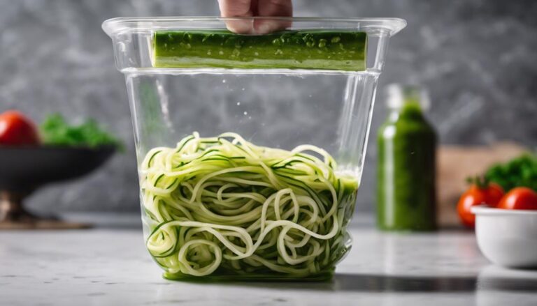 Sous Vide Lunch Perfection: Lectin-Free Zucchini Noodles With Pesto