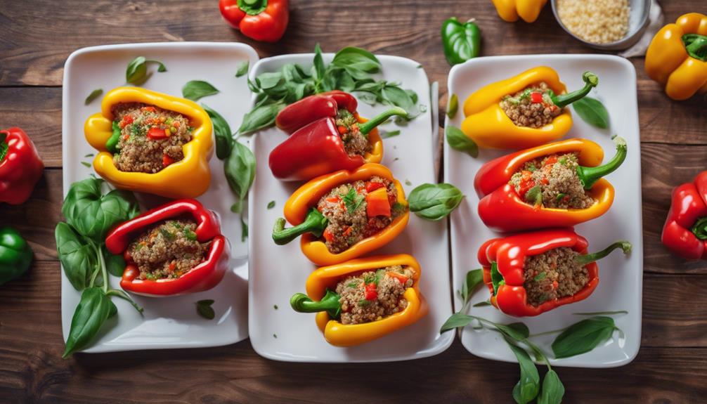 delicious stuffed bell peppers