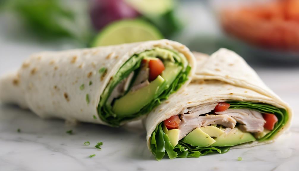 delicious turkey wrap ideas