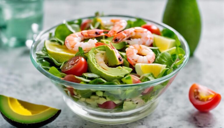 Sous Vide Shrimp and Avocado Salad: A Military Diet Lunch Delight