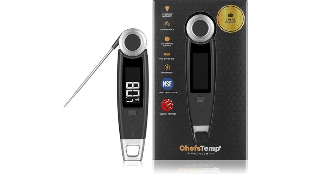 digital meat thermometer technology