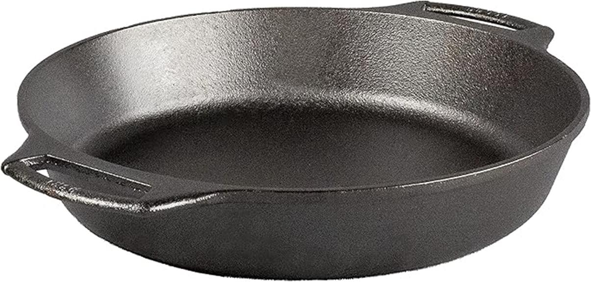 durable cast iron skillet