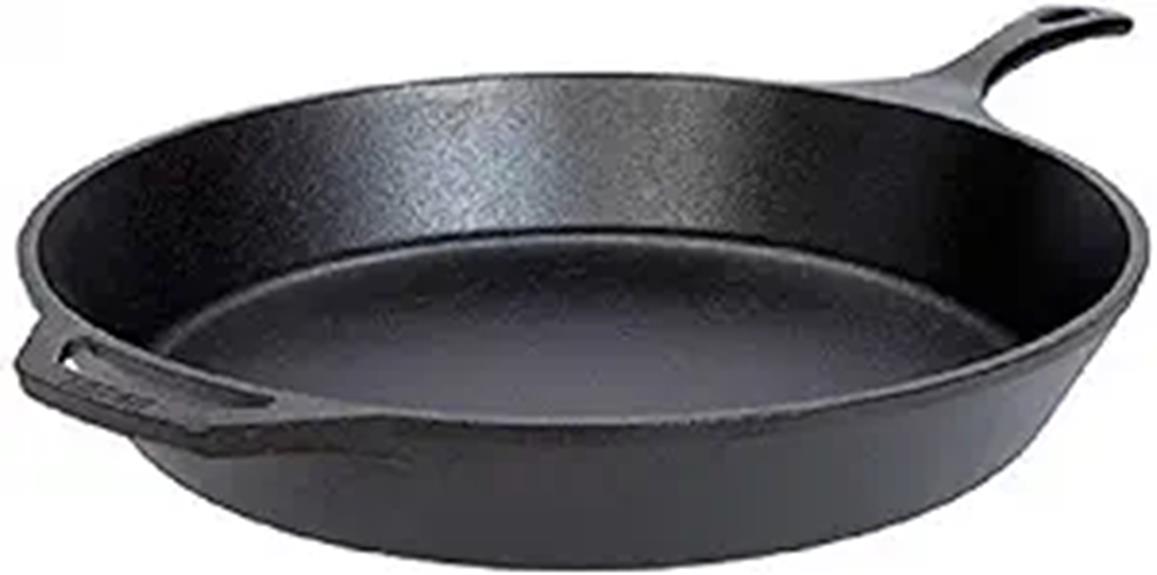 durable pre seasoned cast iron