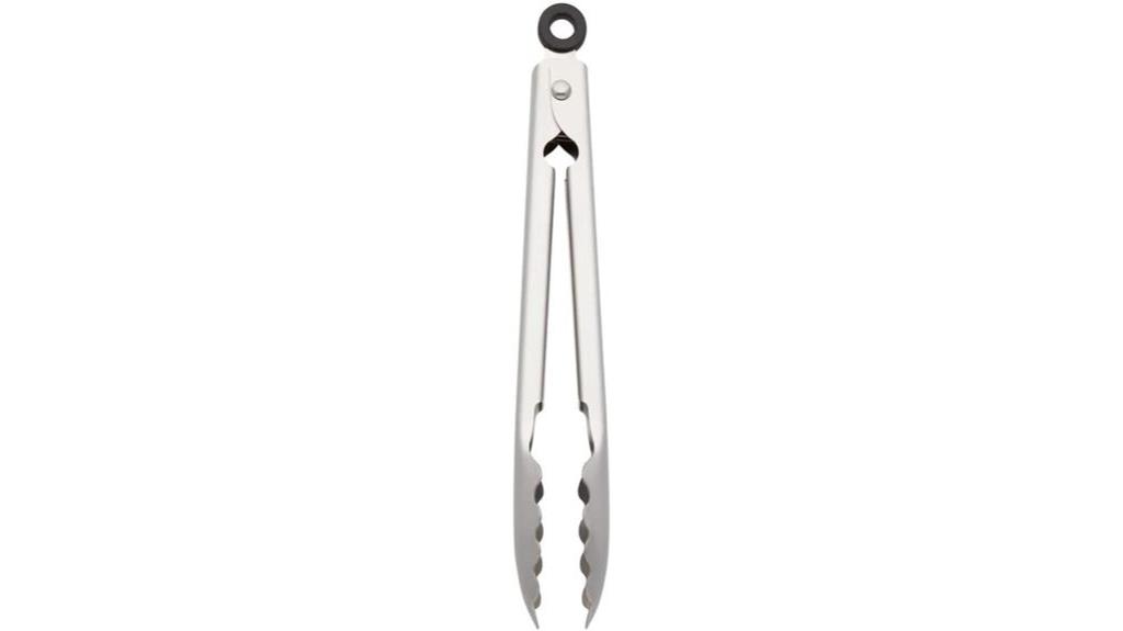 durable stainless steel tongs