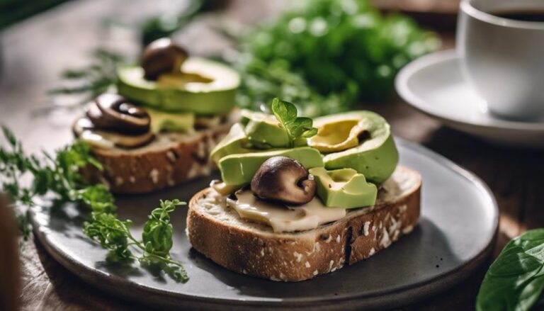 Kickstart Your Morning: Sous Vide Mushroom and Avocado Toast