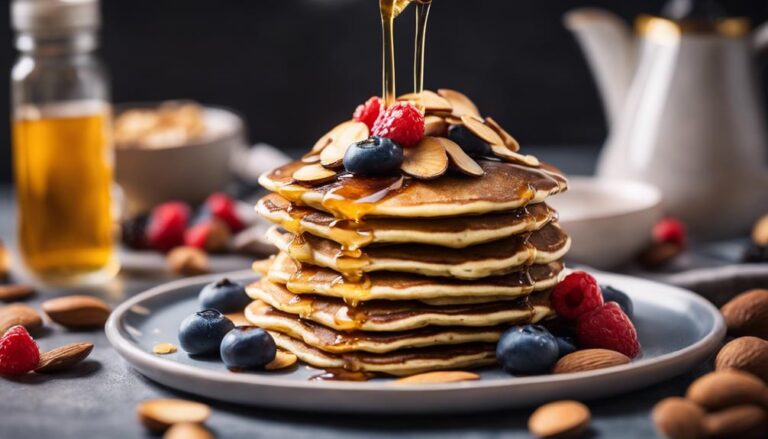 Breakfast Boost: Sous Vide Mushroom and Almond Pancakes