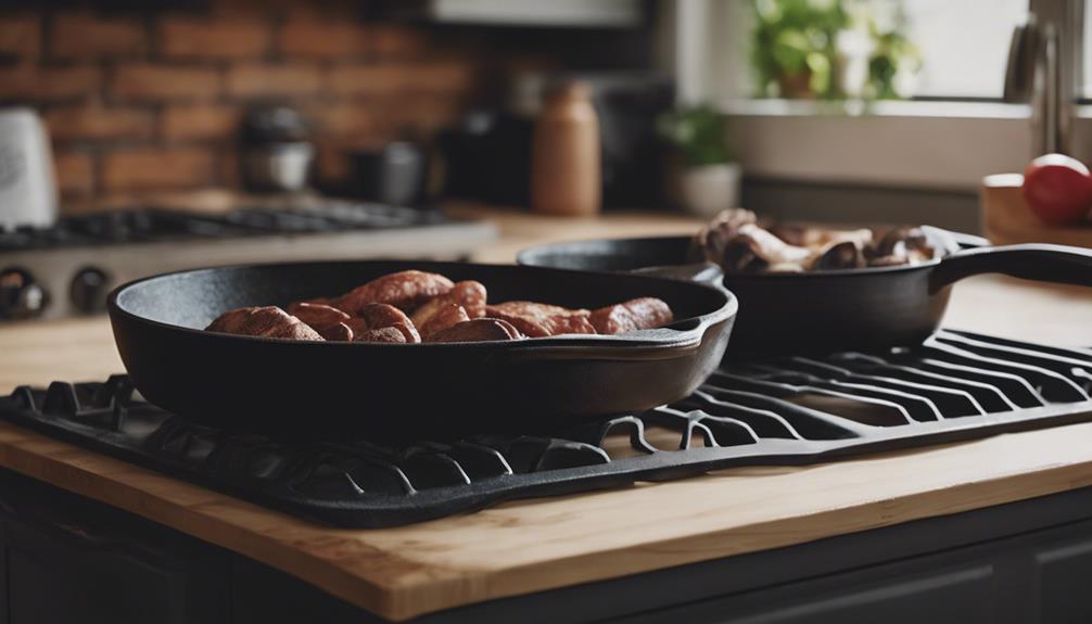 essential cast iron cookware