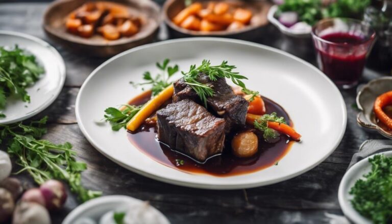 Gourmet Evenings: Sous Vide GM Diet Braised Short Ribs