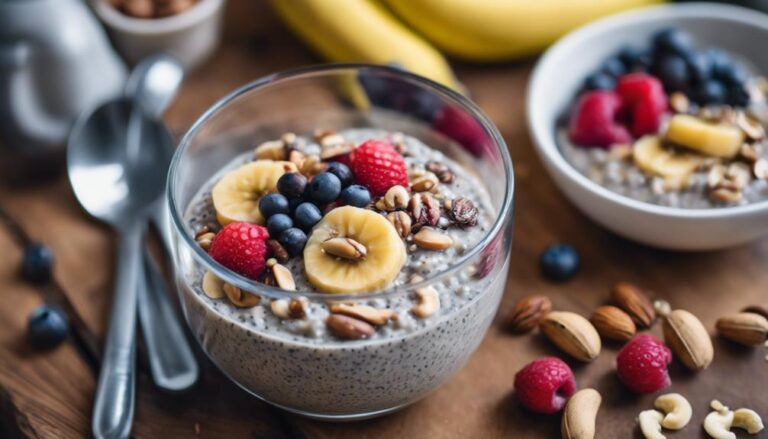 Morning Joy: Sous Vide Mushroom and Banana Chia Pudding