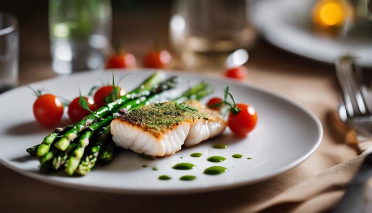 Evening Elegance: Sous Vide Herb-Crusted Cod for Weight Loss