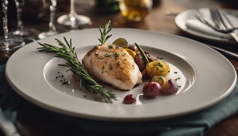 Elegant Dinner: Sous Vide GM Diet Rosemary Chicken