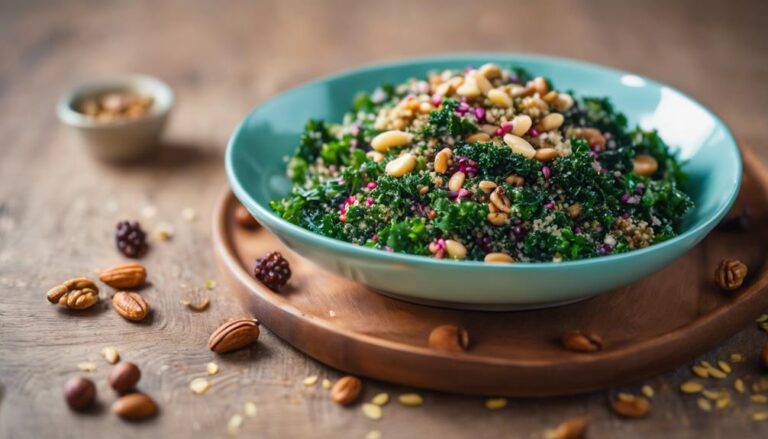 Lunchtime Luxury: Sous Vide Low-Glycemic Quinoa and Kale Salad