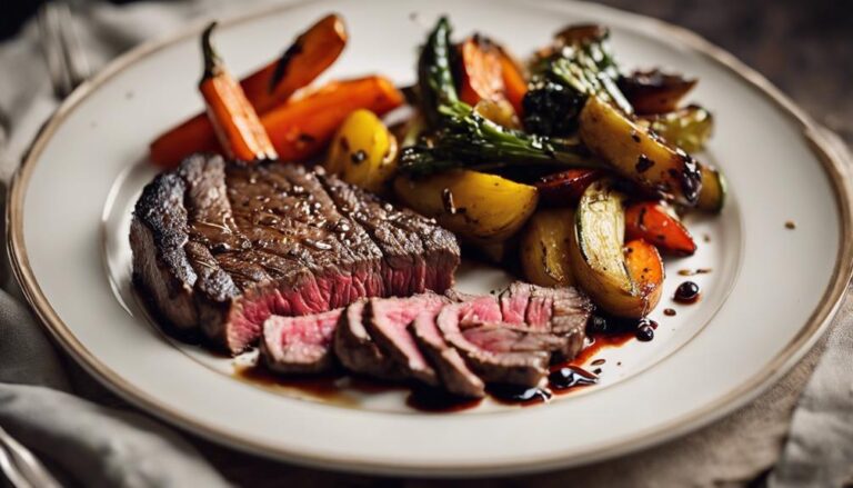 Dinner Excellence: Sous Vide Balsamic Steak for the Naturally Thin Diet