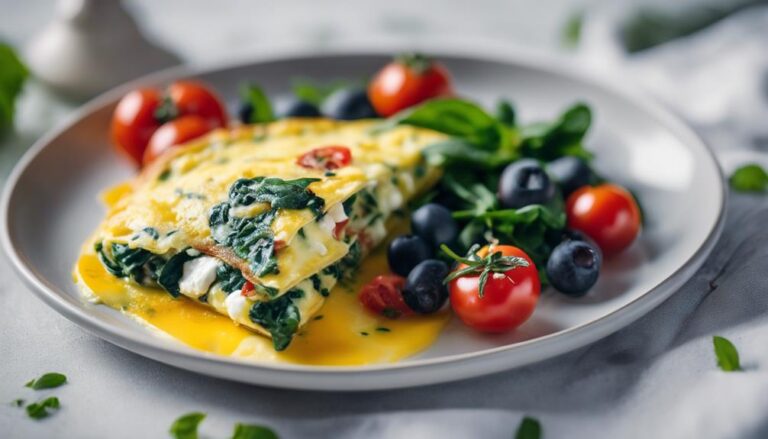 Rise and Shine: Sous Vide Lectin-Free Spinach Omelette