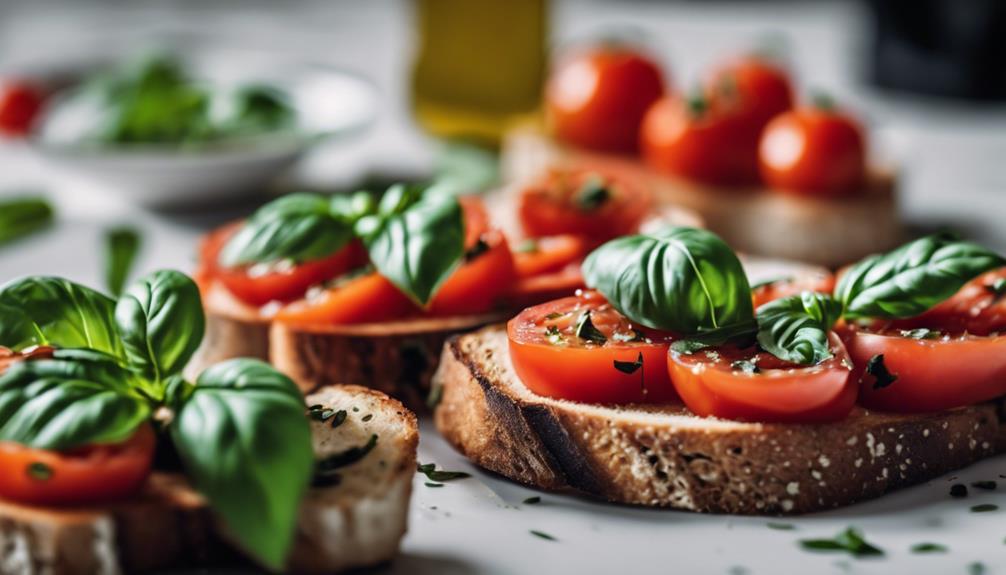 healthy bruschetta recipe variation